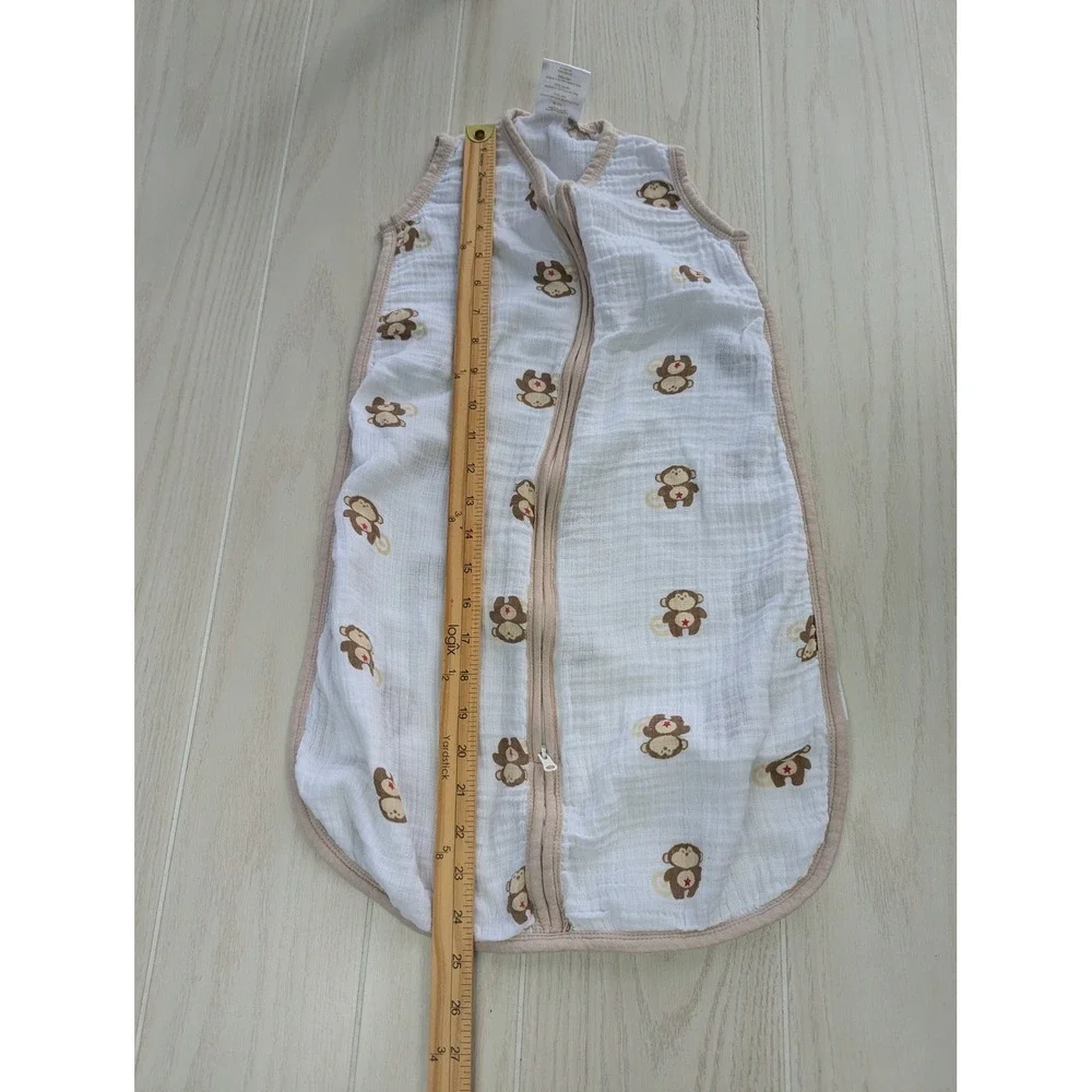 Aden + Anais Baby Muslin Sleep Sack Swaddle Large L 12-18M‎ Monkeys
